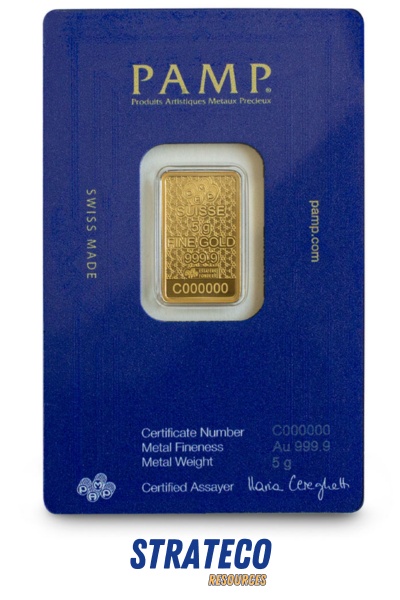 PAMP Suisse Gold Bars