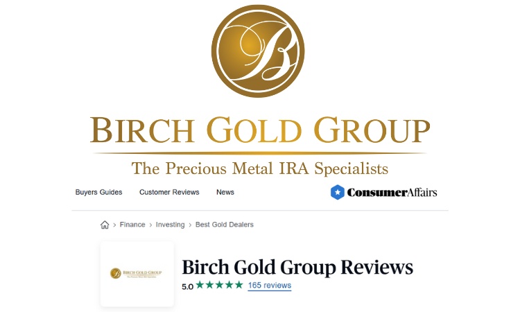 birch gold group with consumer affairs rating